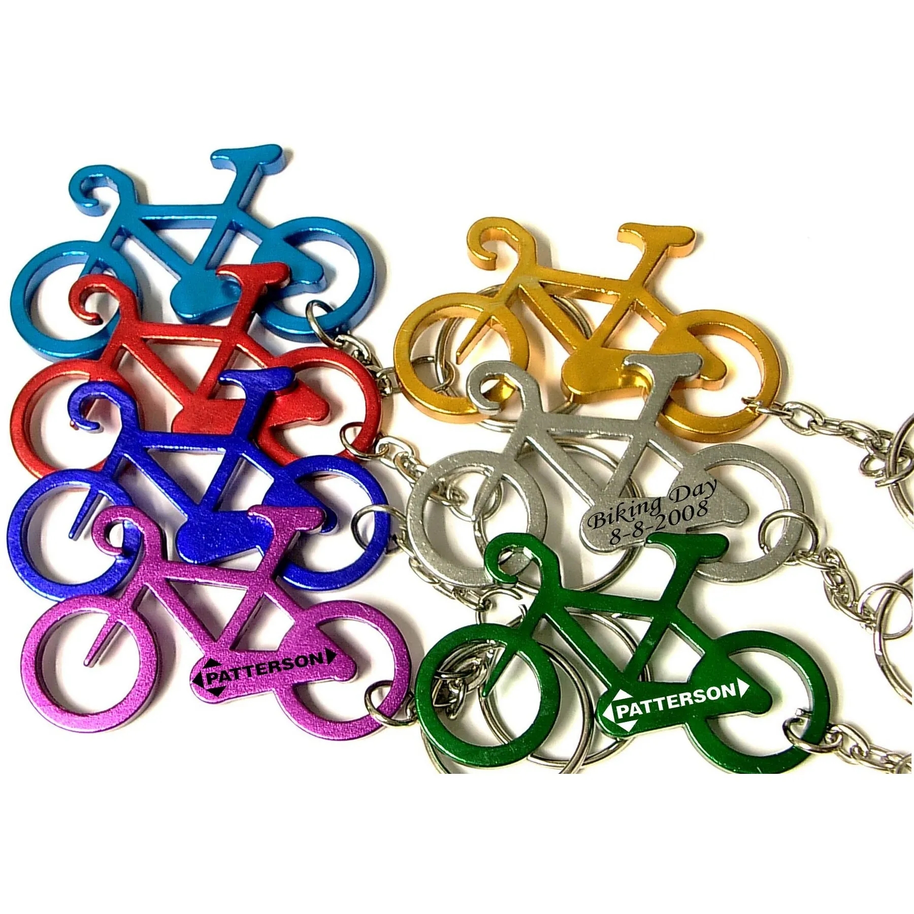 Bicycle Bottle Opener w/Key Chain 4