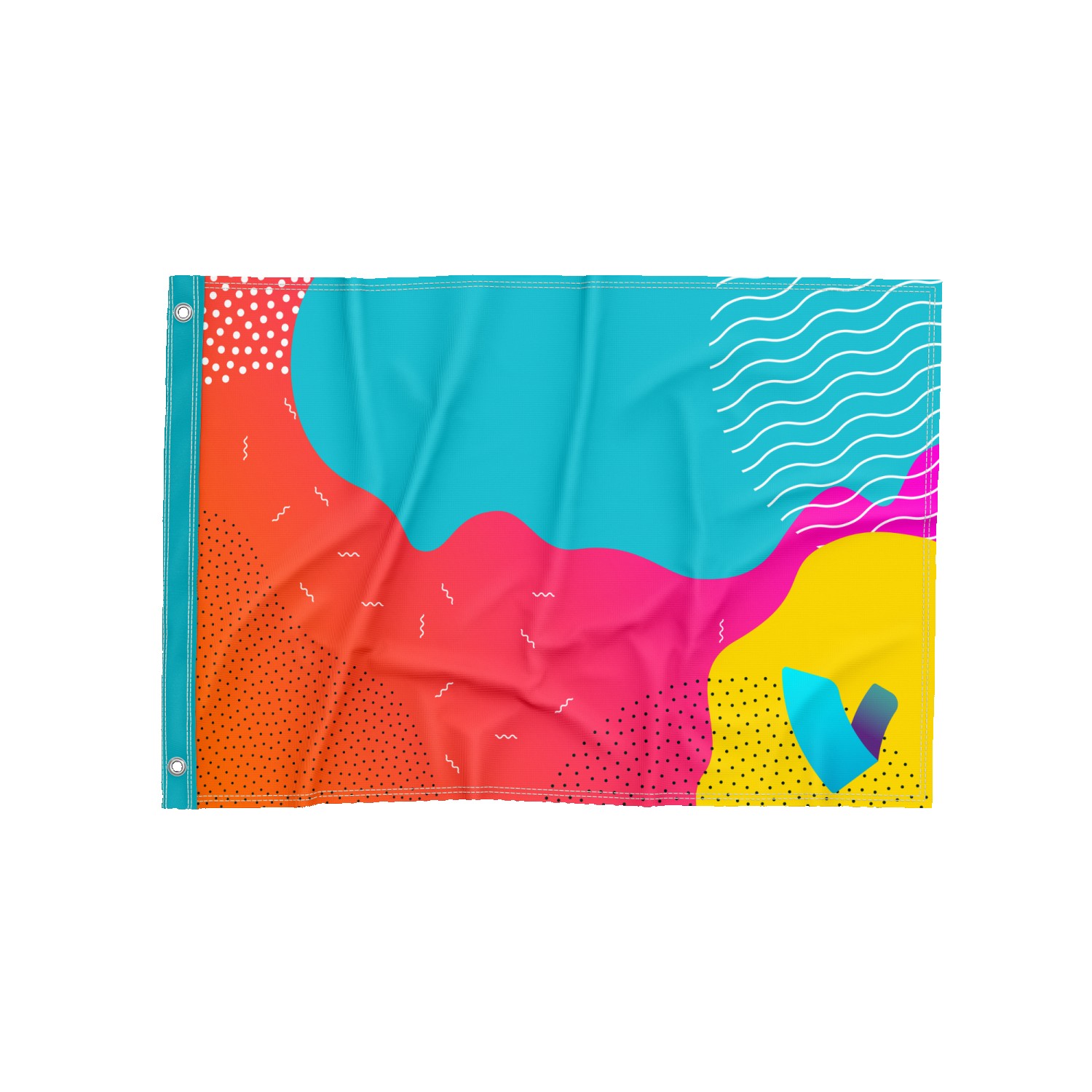 Double-Sided Dye Sublimation 2-Layer 3ft x 2ft Flag 4