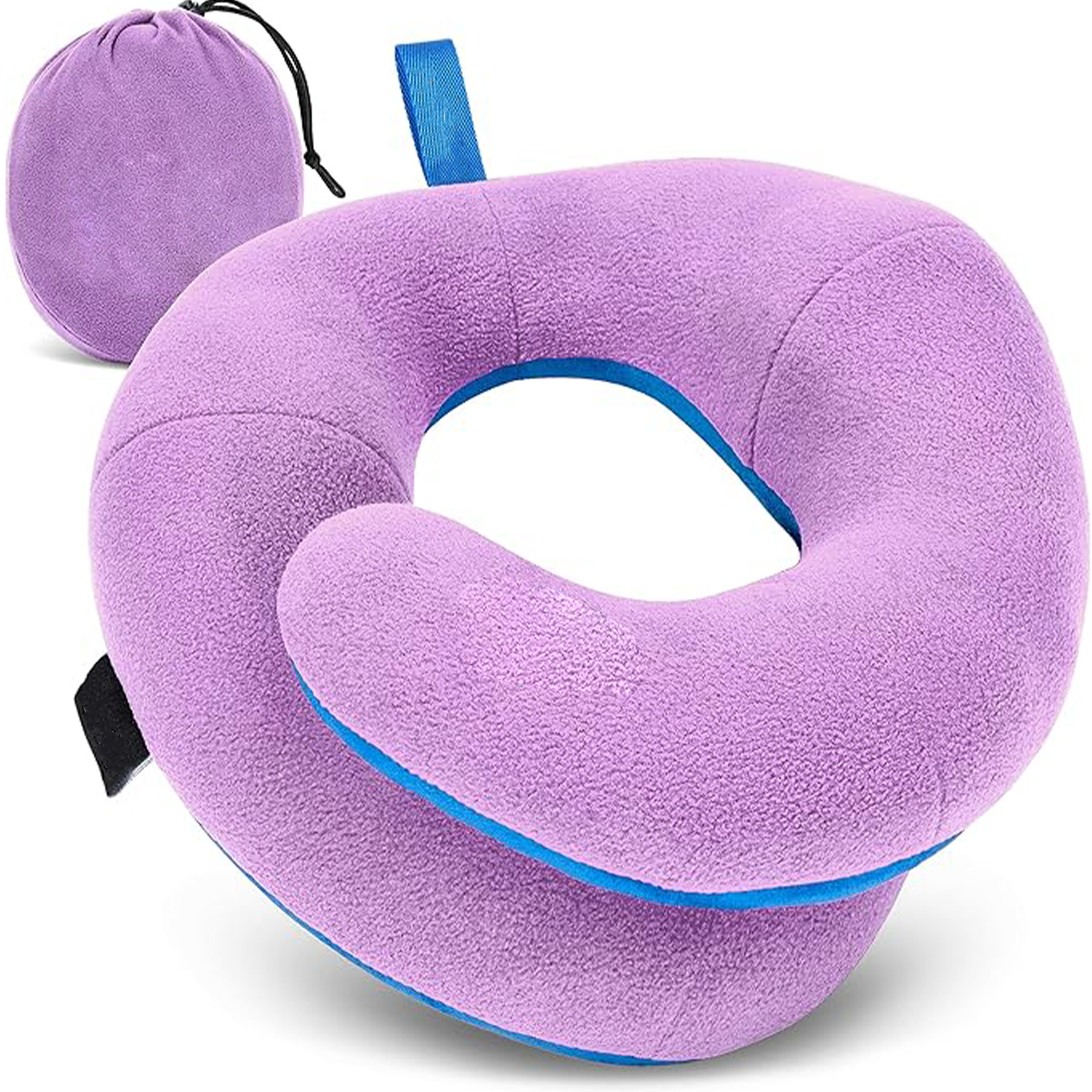 Long Distance Travel Dual Support Neck Pillow 4