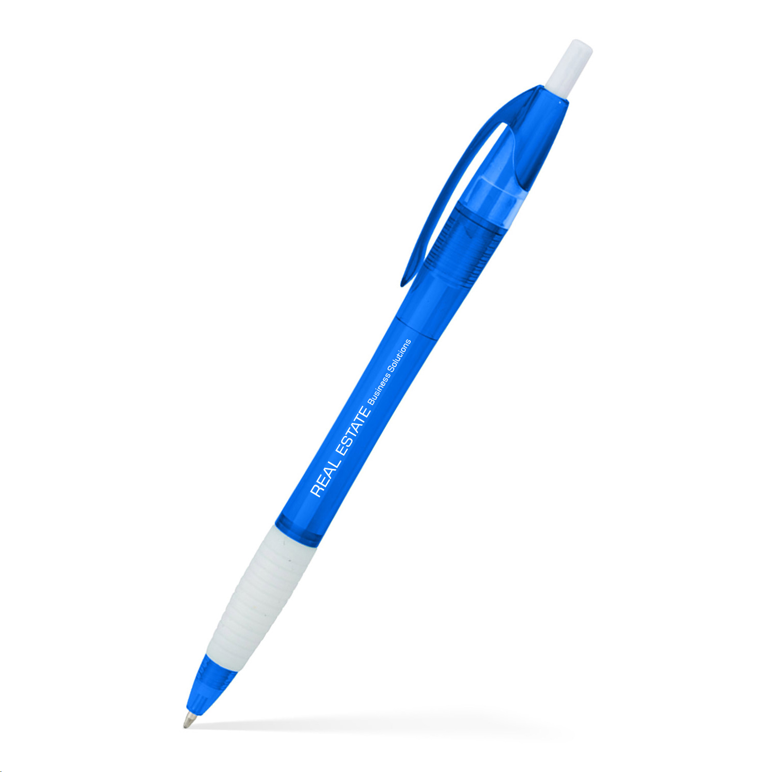 Slimster Translucent Gripped Click Pen 11