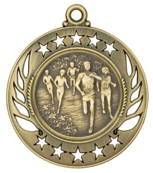 Cross Country Galaxy Medal, 2 1/4" 1