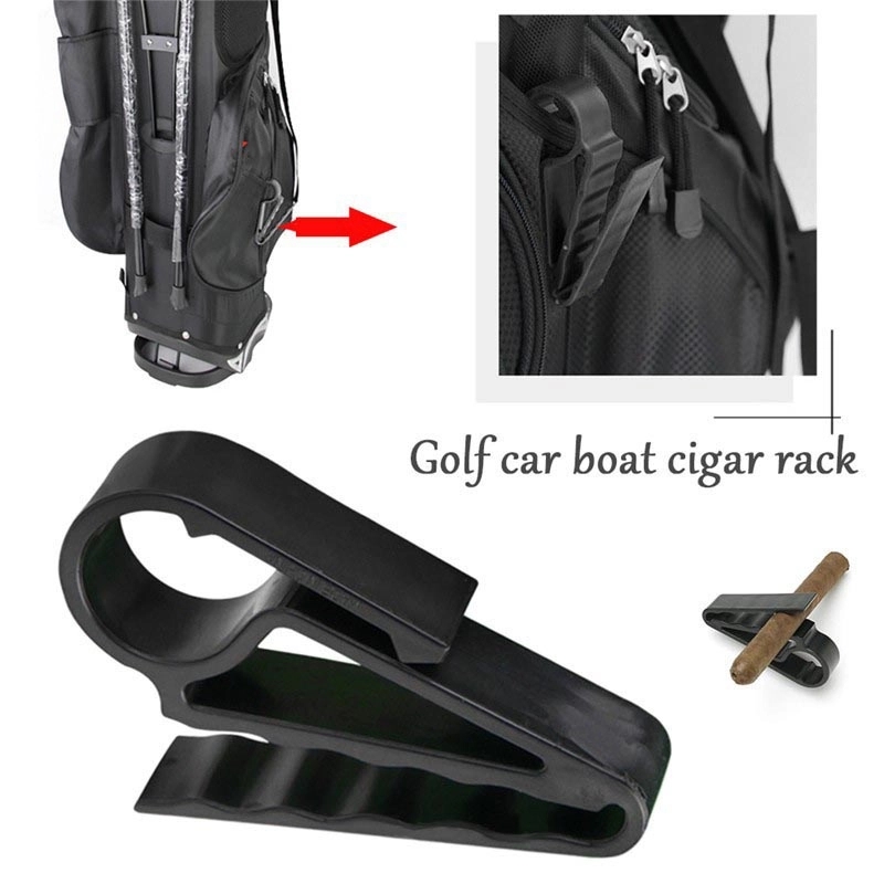 Golfer Cigar Holder Grip Clip 3