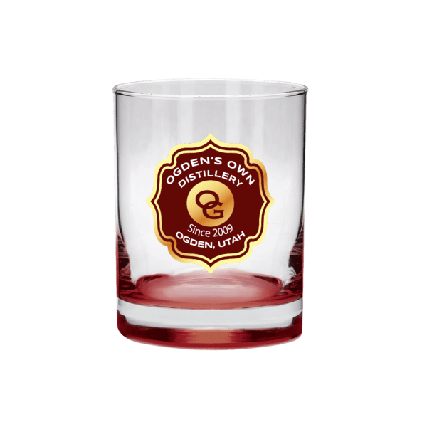Cask Strength 13.5 oz Libbey Heavy Base Whiskey Rocks Glass 18