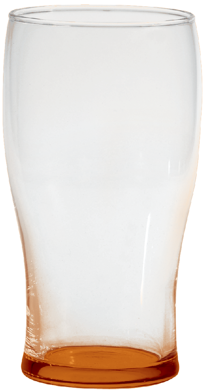 20 oz Large Pub Glass - Deep Etched 5