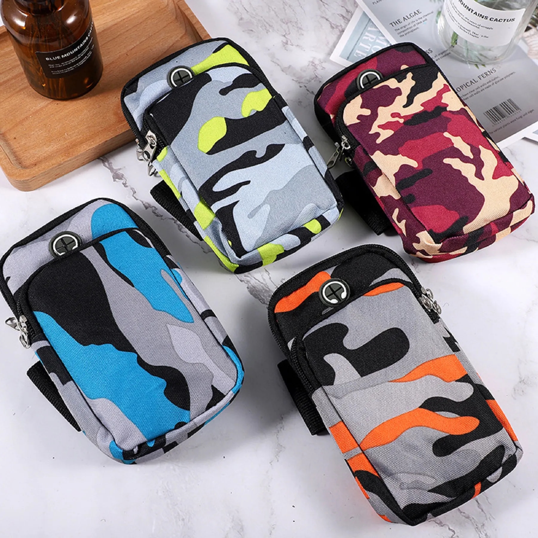6" Camouflage Waterproof Phone Arm bag 2