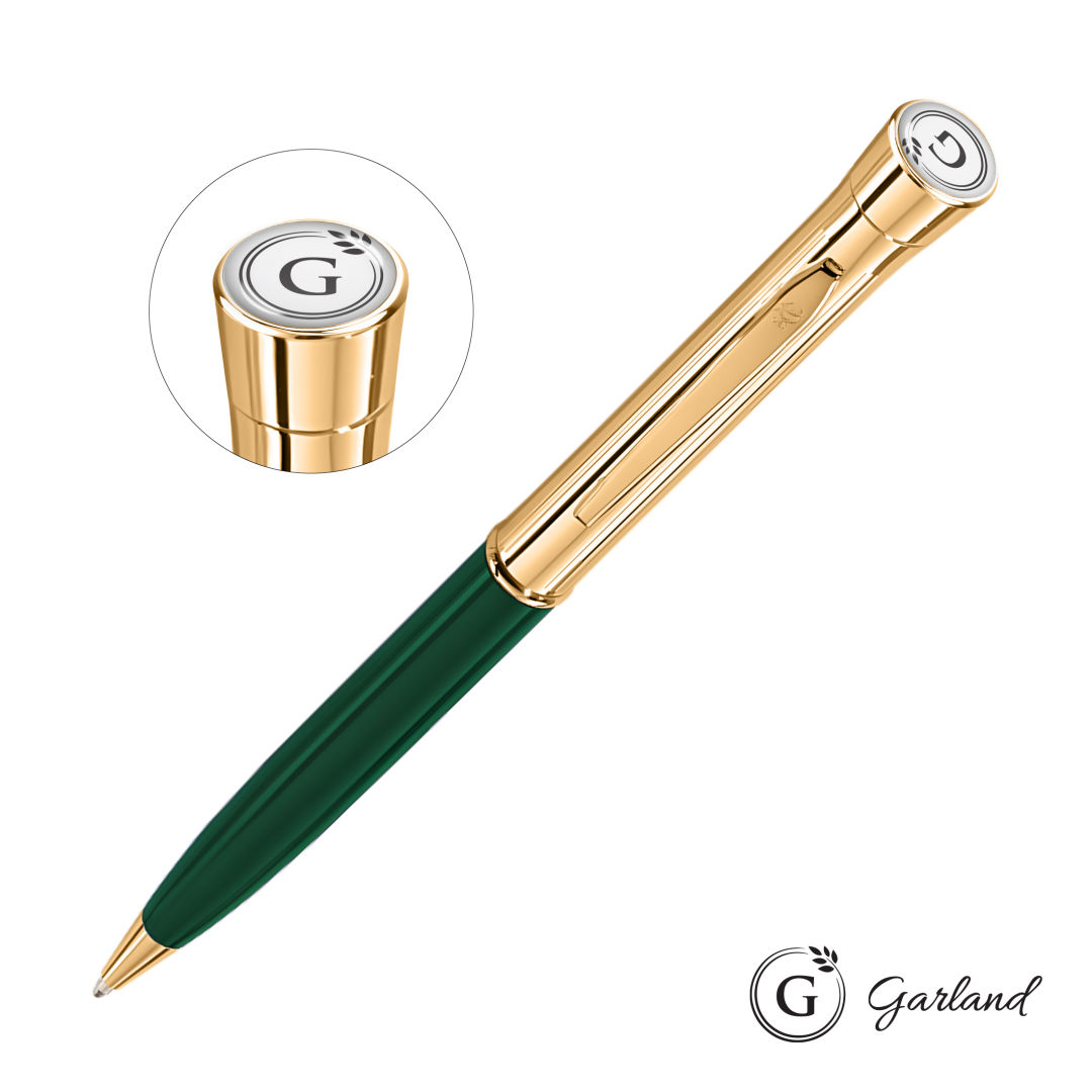Garland® Monogram Twist Ballpoint Pen - Gold 6
