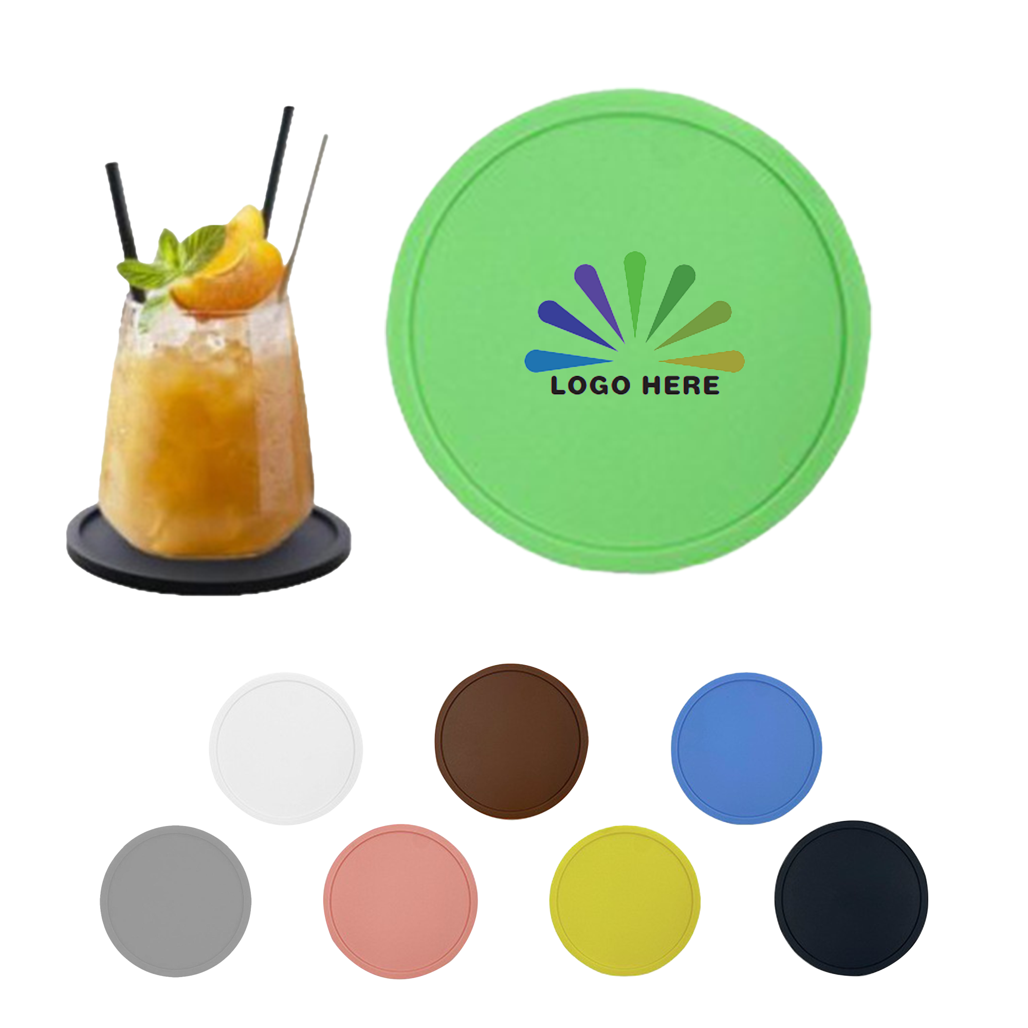 Round Silicone Cup Holder 2