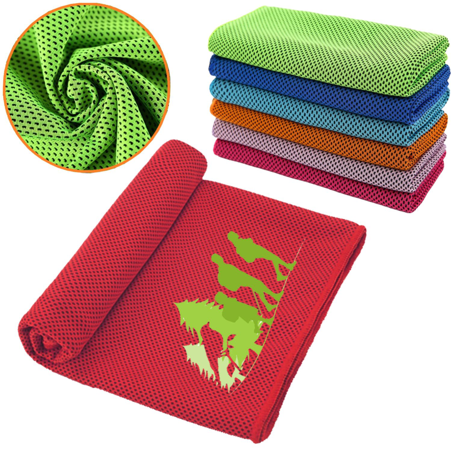 QuickDry Hand Towel w/ Full Bleed Sublimation 200 GSM 4