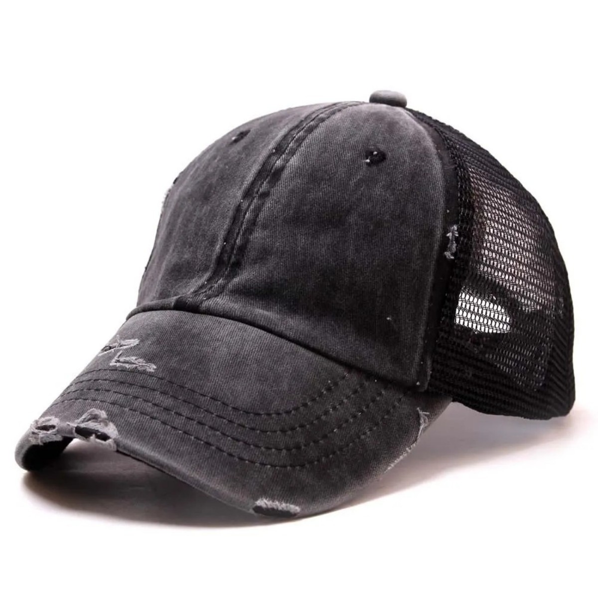Breathable Baseball Cap with Embroidered Front 9
