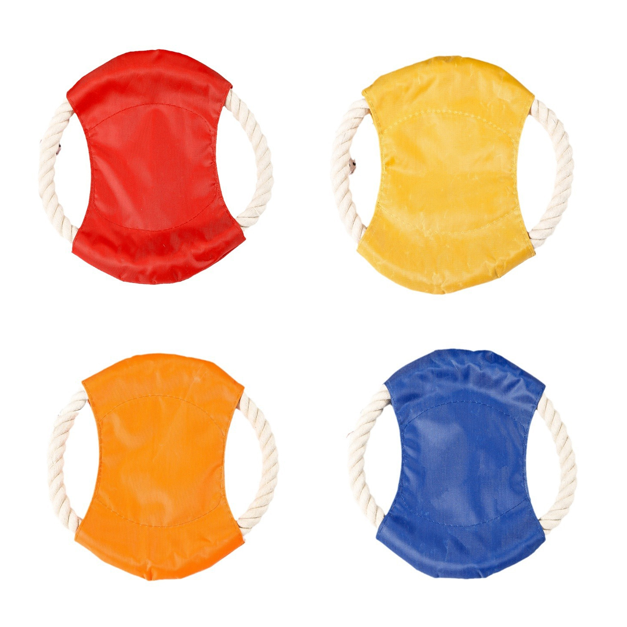Dog Rope Flying Disc Toy For Training And Play 2