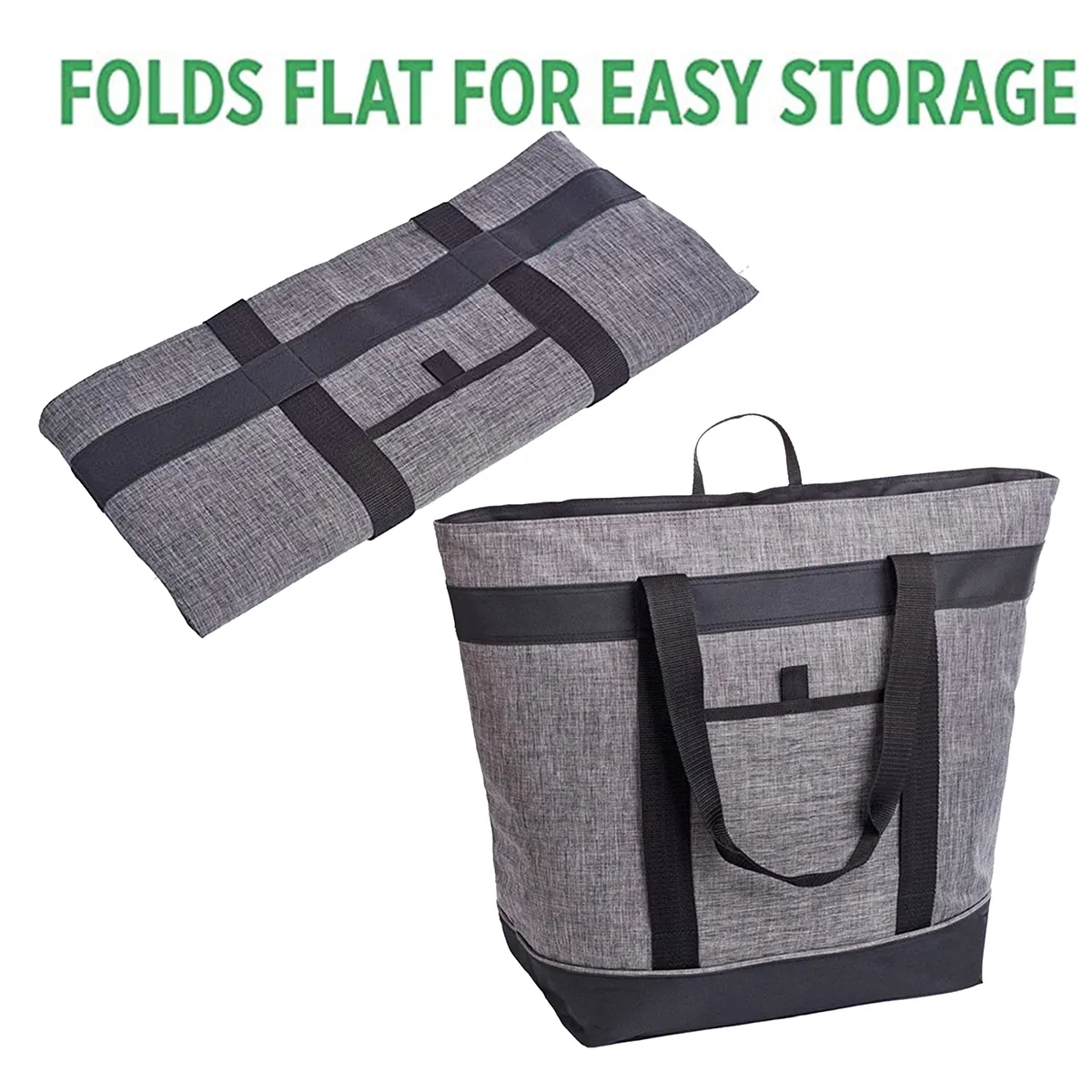 Large Folding Waterproof Insulated Camping Picnic Bag 7