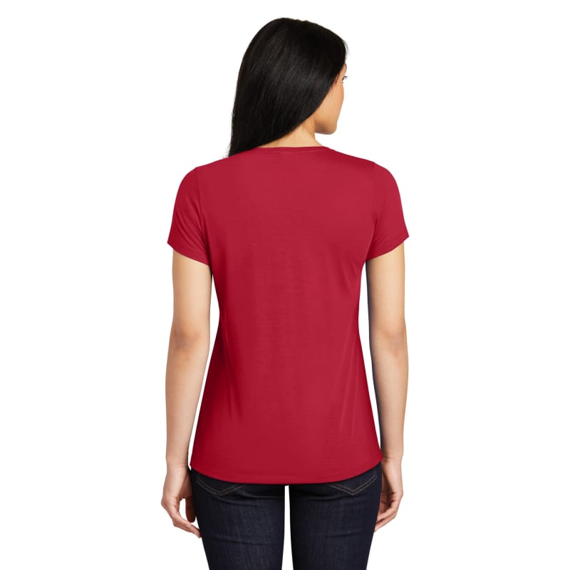 Sport-Tek Women's PosiCharge Competitor Cotton Touch Scoop Neck Tee. 16