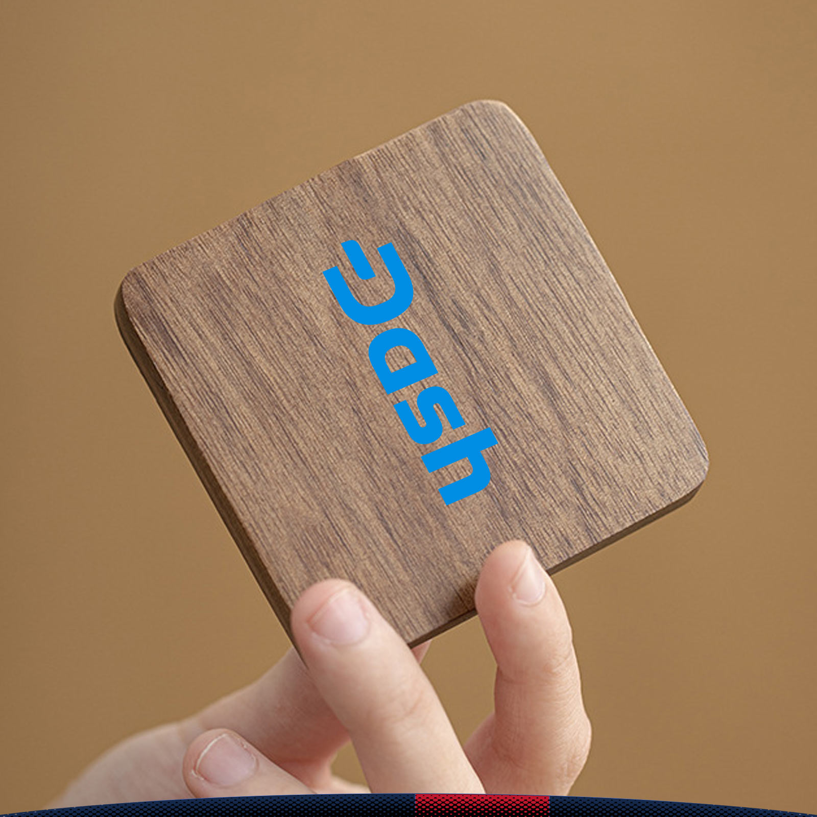 Barijat Walnut Square Coaster 4