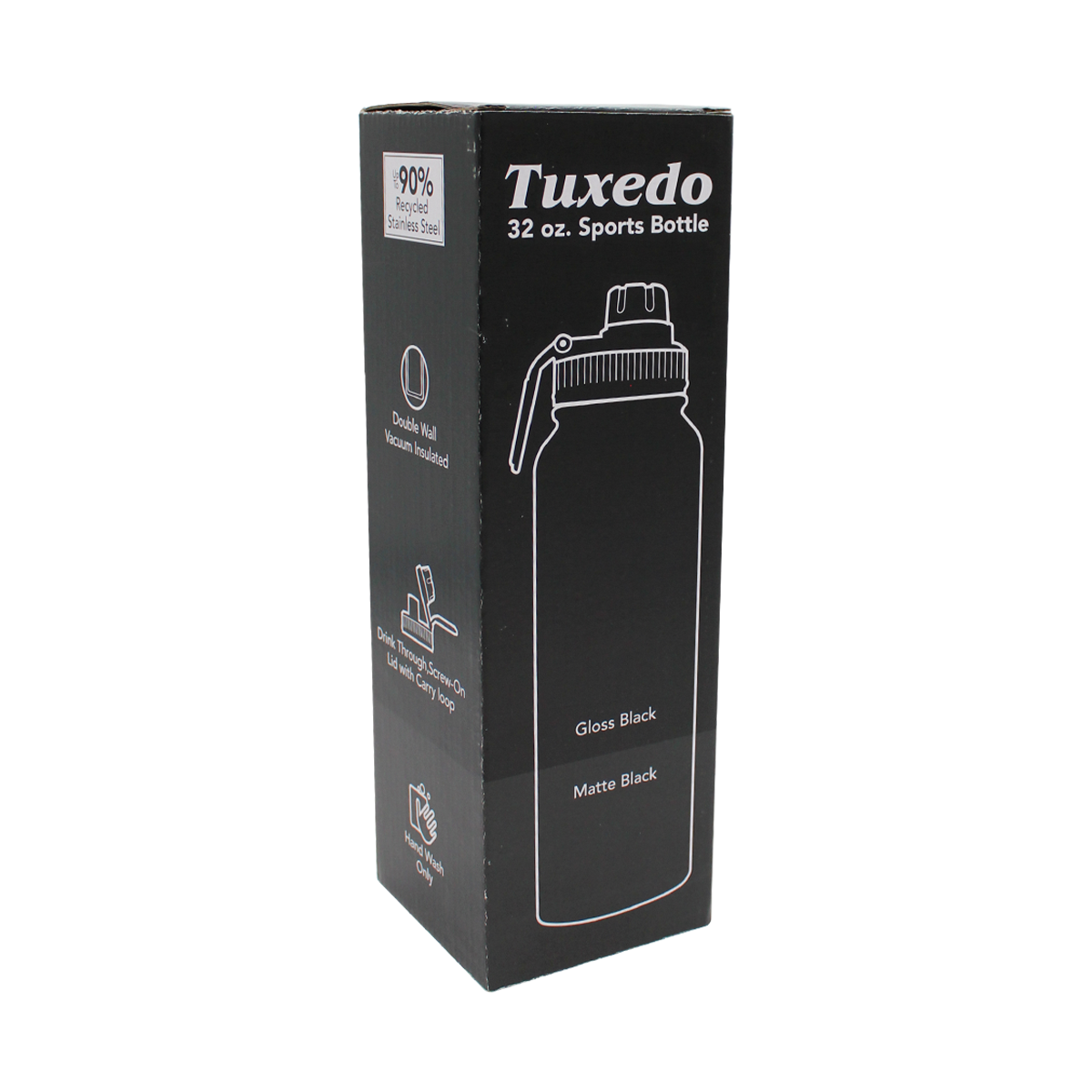 Tuxedo 32 oz. Recycled Sports Bottle 4