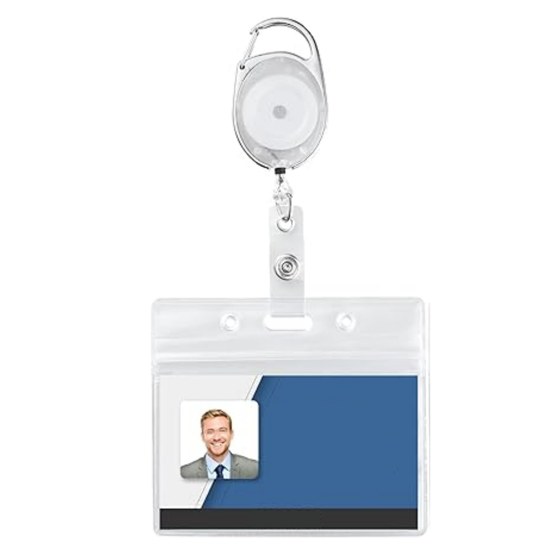 ID Badge Keyring Clip 10
