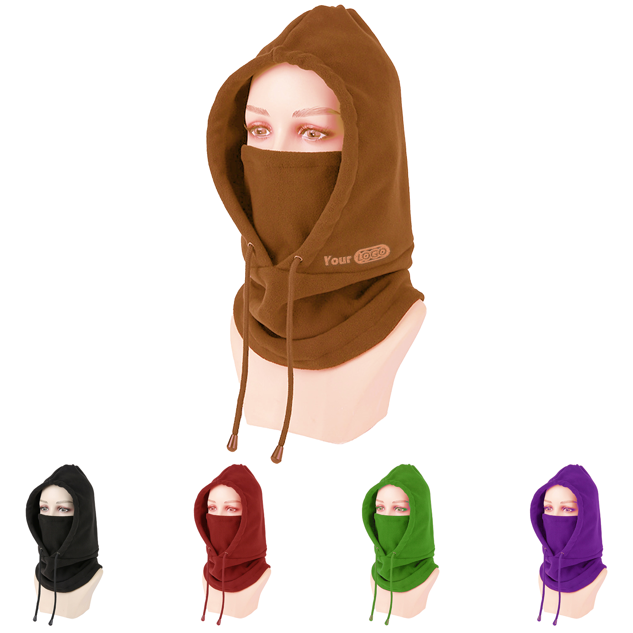Spandex Multi-Functional Hooded Balaclava For Outdoor Enthusiasts 3