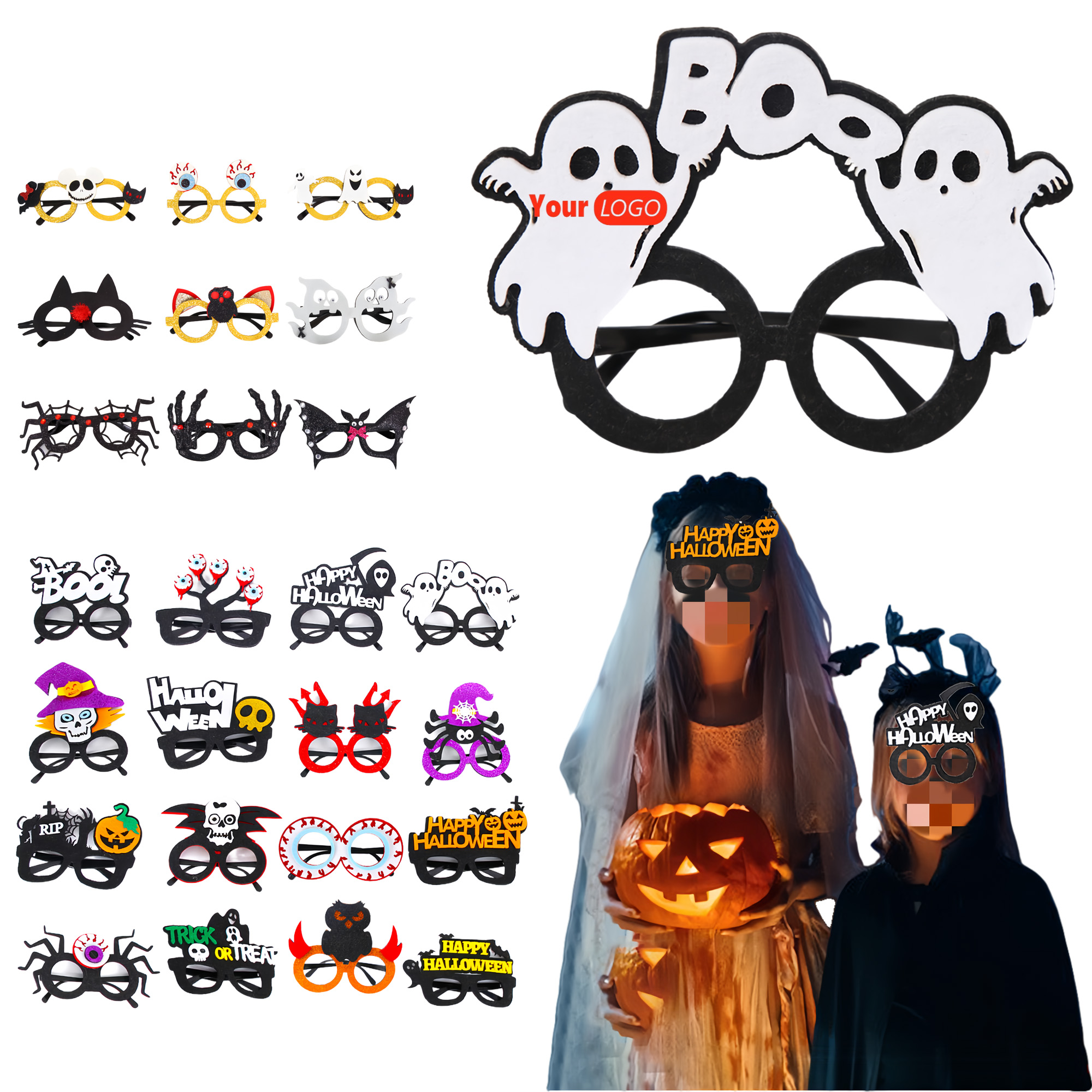 Halloween Cartoon Party Glasses 4