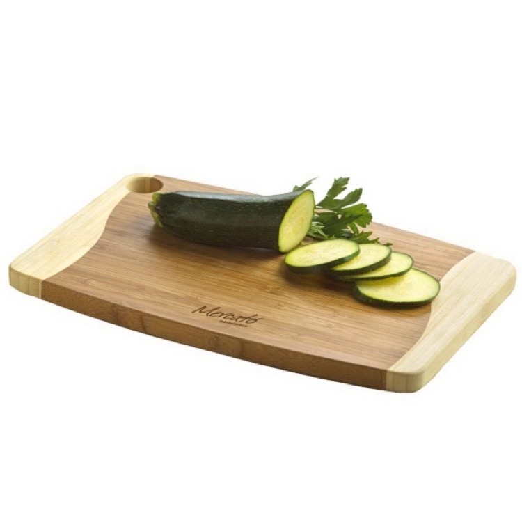BistroTek End Waves Premium Bamboo Cutting Board