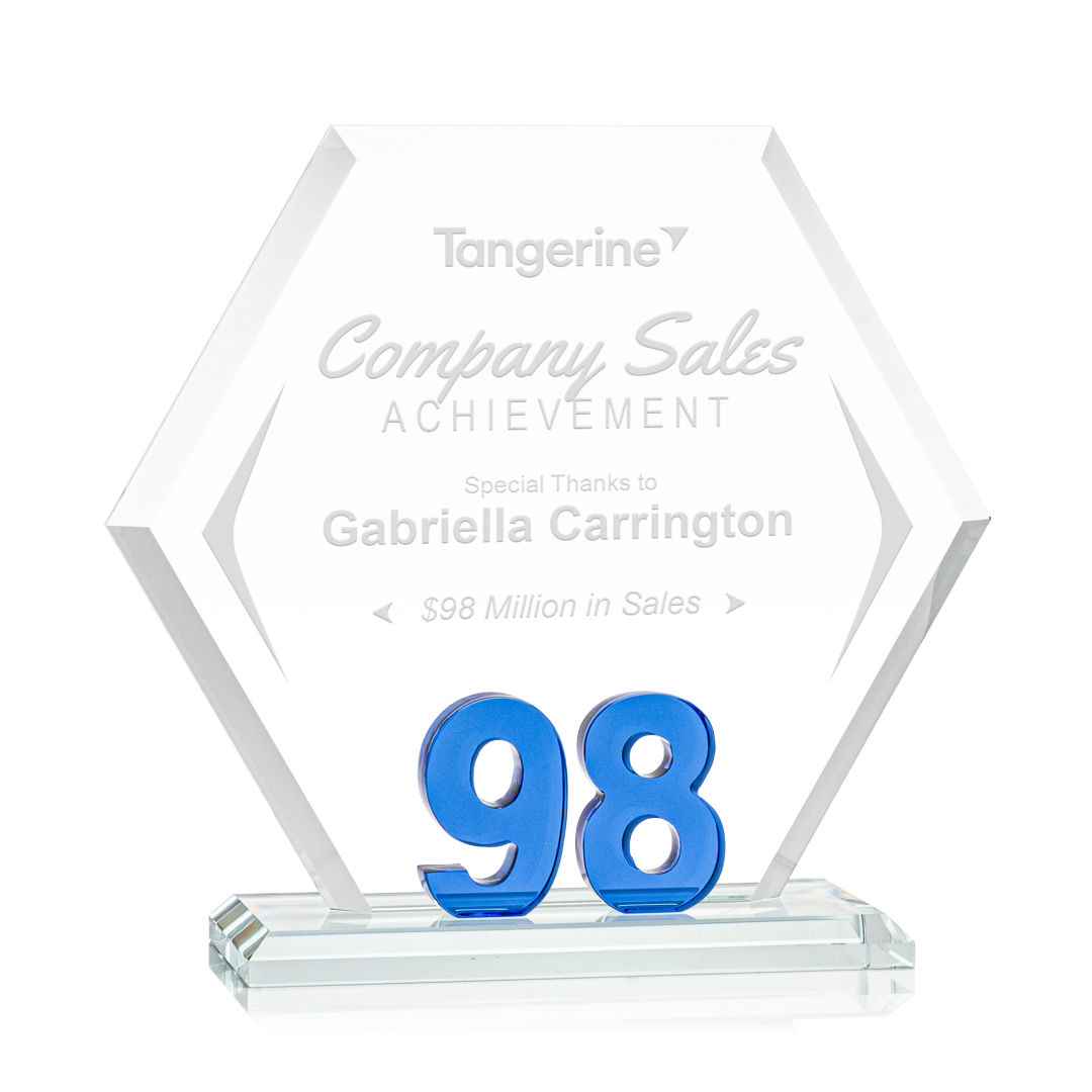 Riviera Milestone Award - Blue 19
