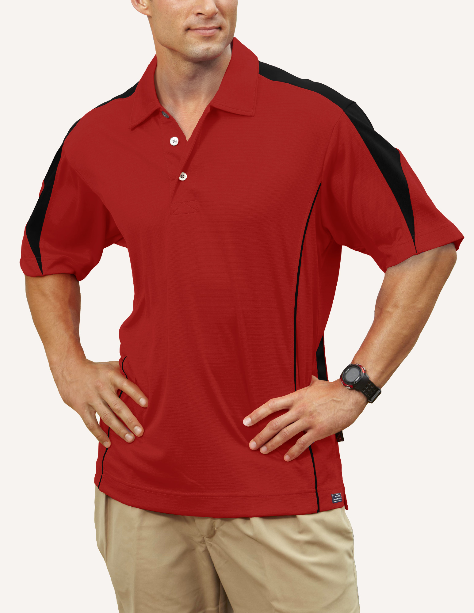 Men's Maverick Ottoman Polo Shirt 8