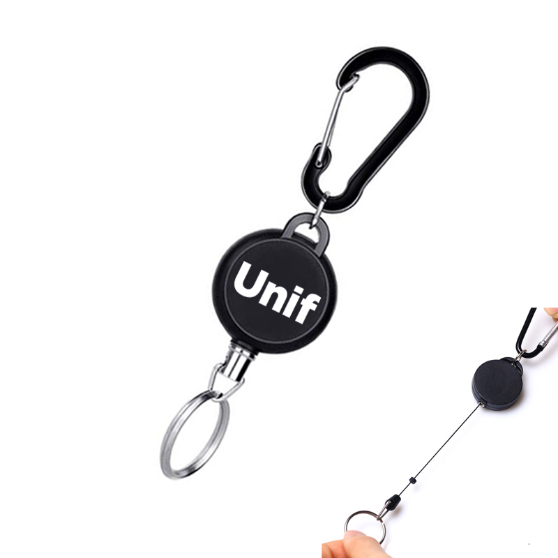 Adjustable Keychain with Carabiner 1