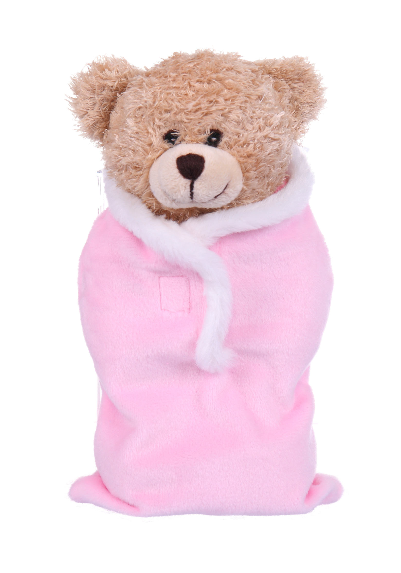 Soft Plush Tan Bear in Baby Sleeping Bag 2