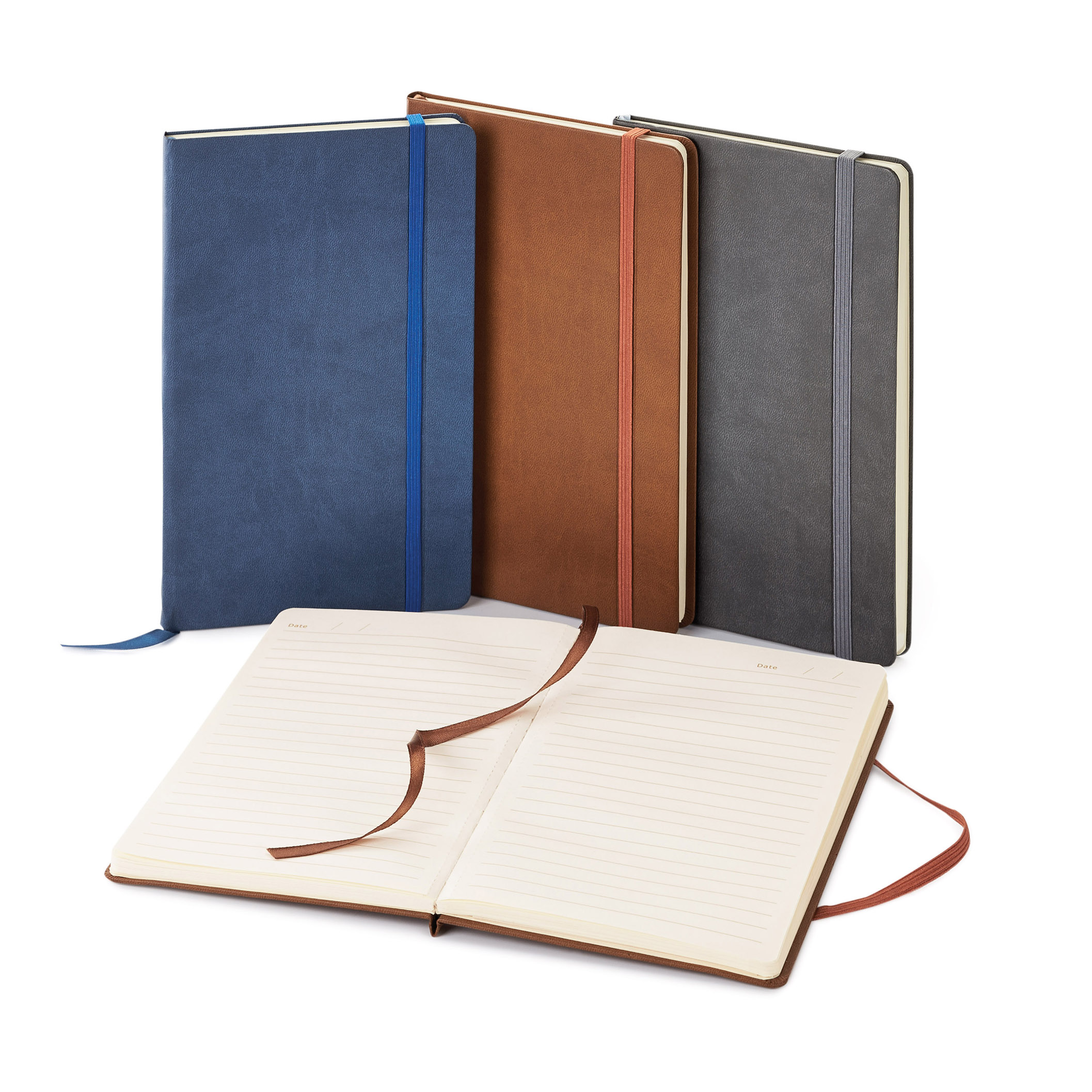 Classico vinyl hard cover journal