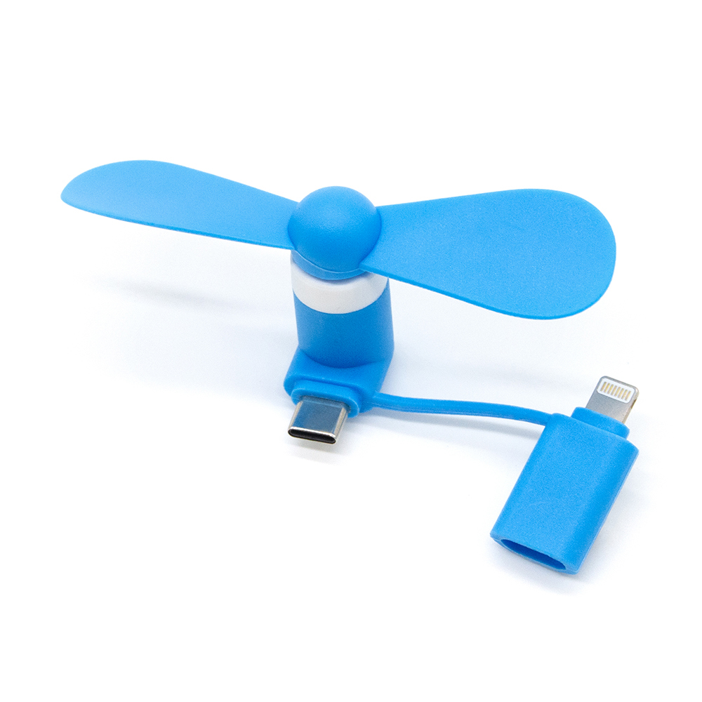 Portable Mini Fan – Compatible with Cell Phones, Power Banks, Tablets & More 2