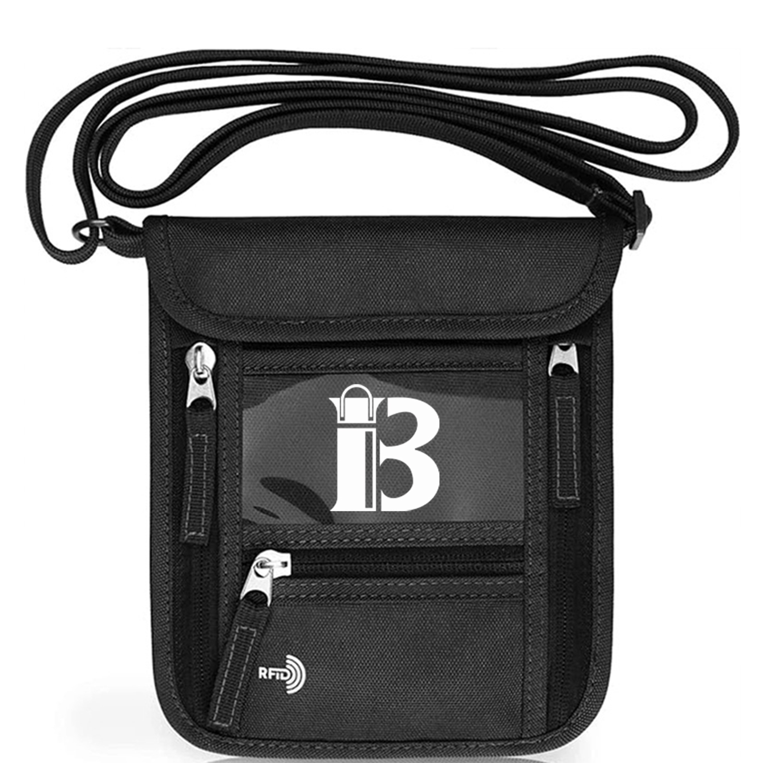 Durable Anti-Theft RFID Nylon Travel Passport Holder 2