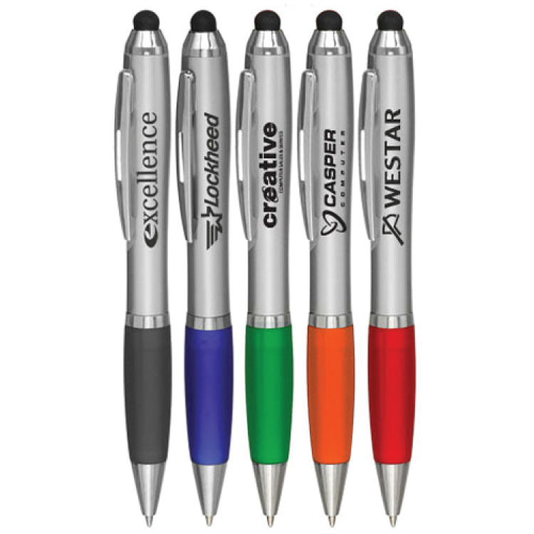 Assorted Colors Stylus Ballpoint Pen 2