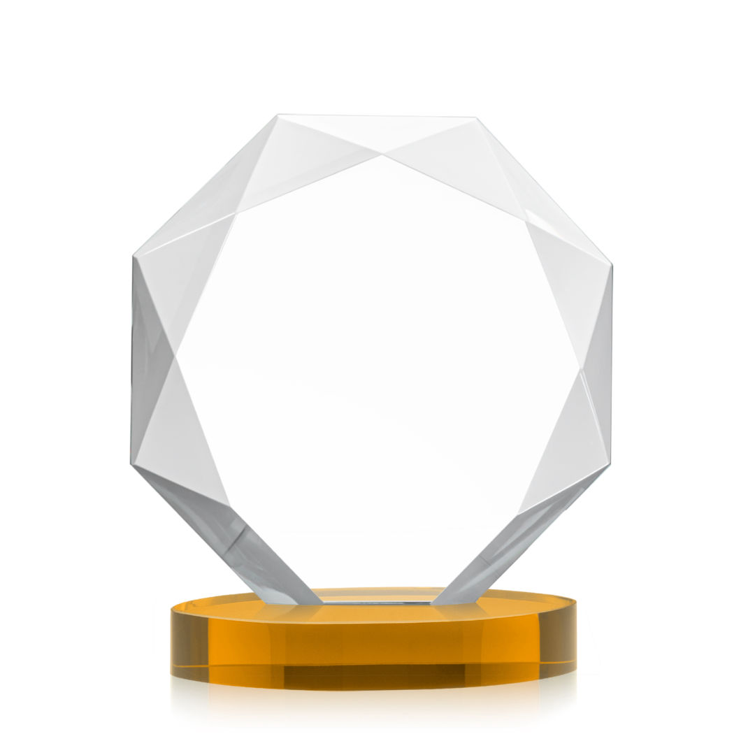 Kitchener VividPrint™ Award on Alberton Base - Amber 7