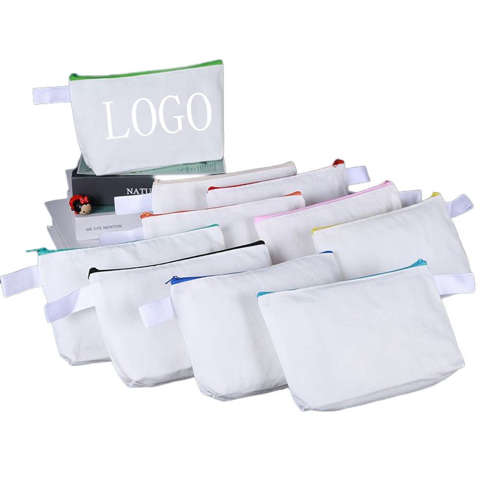 Zipper Canvas Stationery Bag