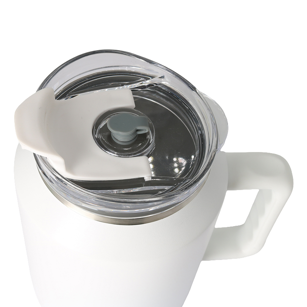 ArticFire 50oz Insulated Stainless Steel Mug with Straw & Twist Lid 11