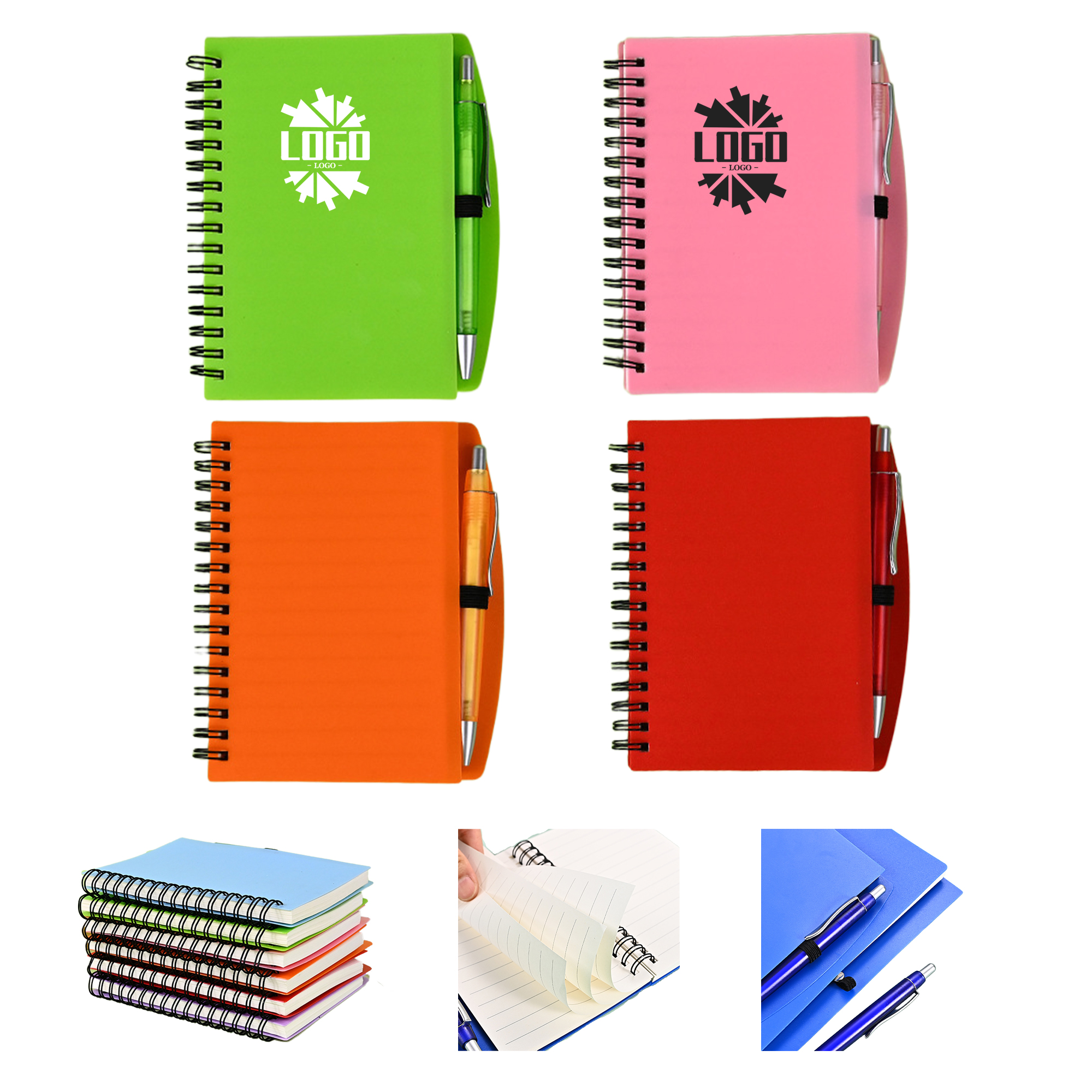 A6 Pocket-Sized Journal With Durable Plastic Cover 2