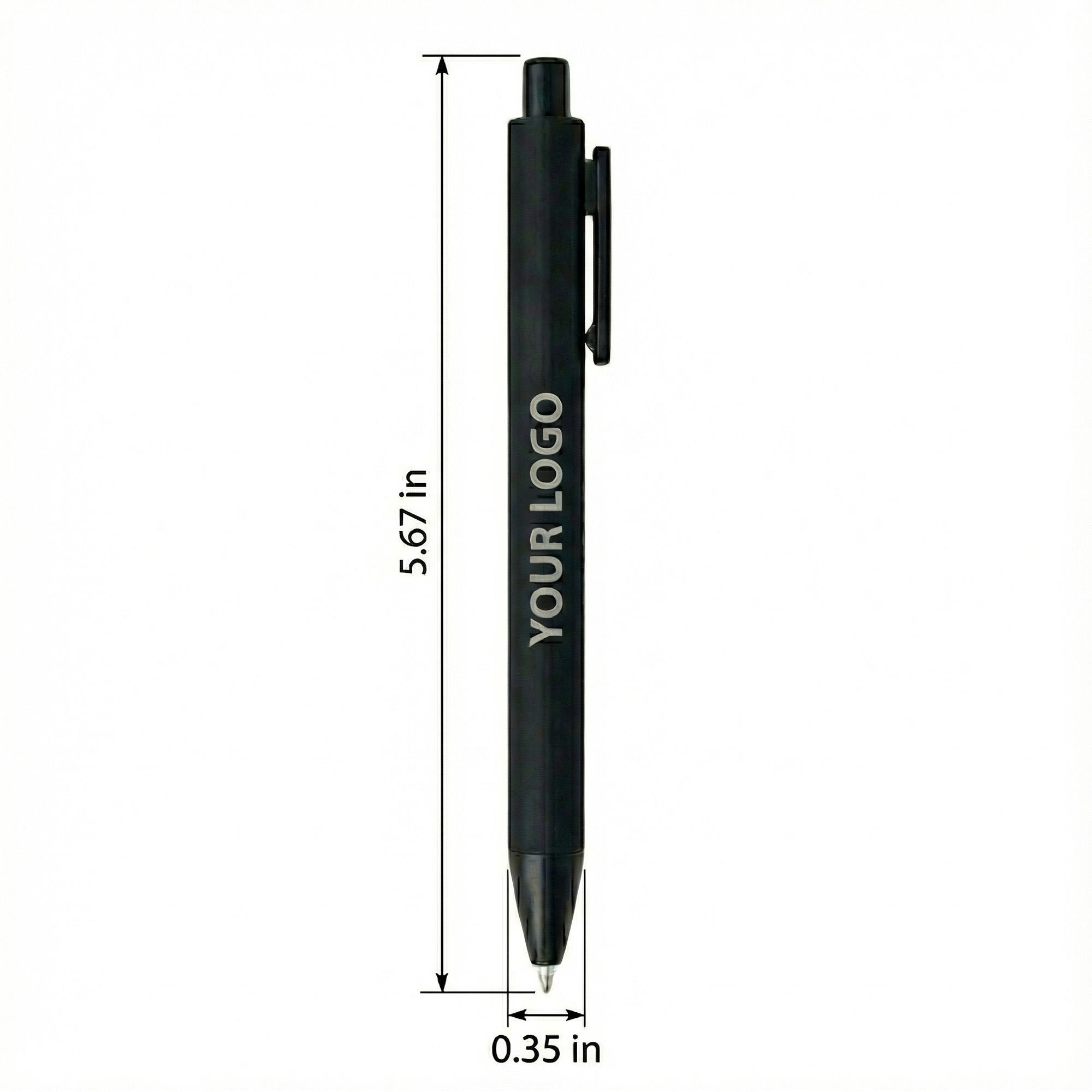 Bamboo Ballpoint Pen, custom pen with logo imprint 2