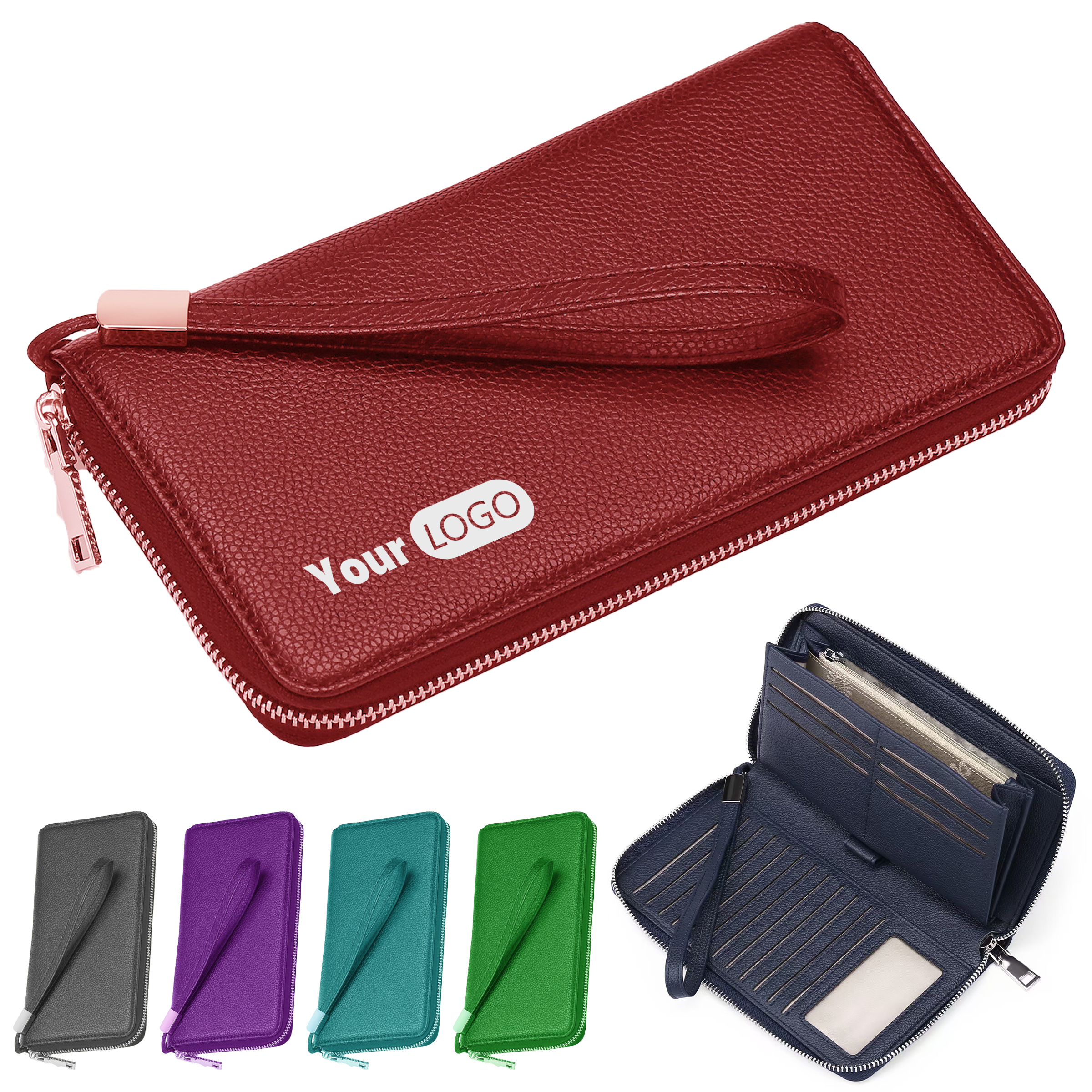 Polyurethane Customizable Large Wallet 2