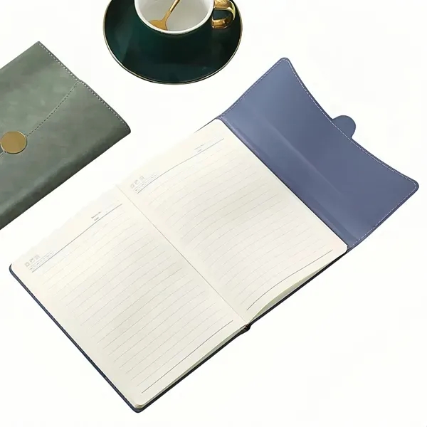 PU Leather Notebook with Slim A5 Refillable Journal 4