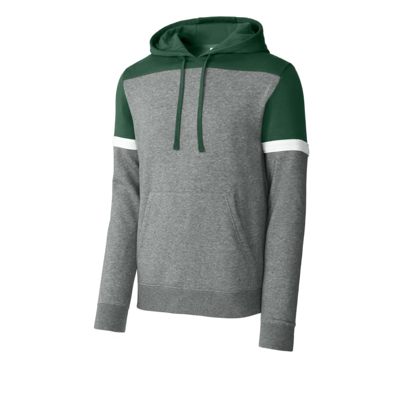 Sport-Tek Drive Fleece Colorblock Hoodie, custom hoodie or sweatshirt with logo imprint 3