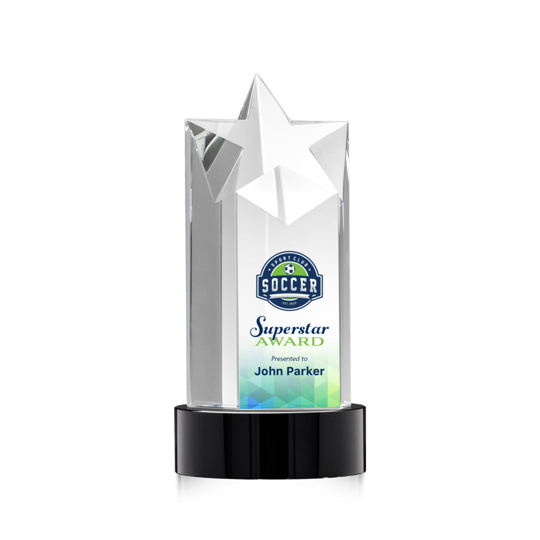 Berkeley VividPrint™ Award on Stanrich Base - Black 4