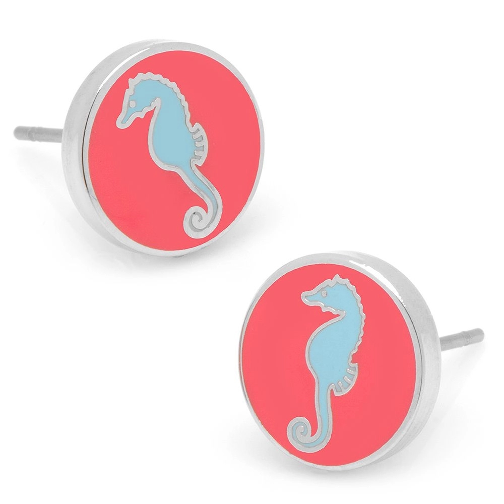 Custom Hard Enamel Stud Earrings