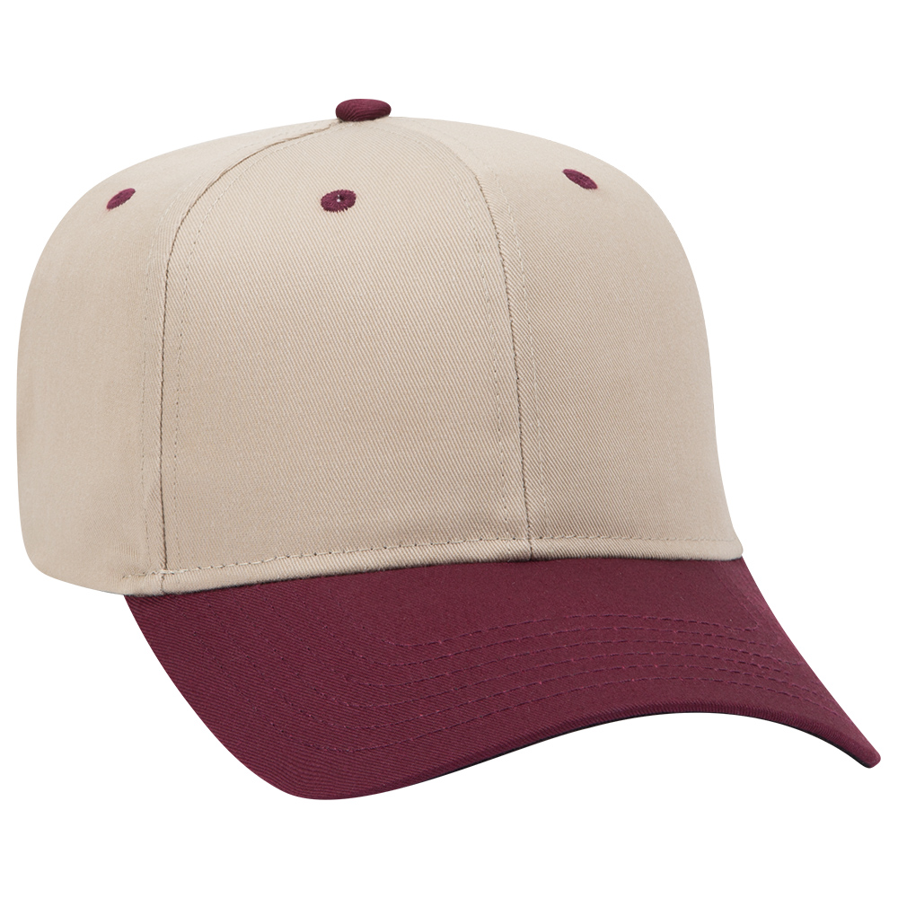 OTTO CAP® 6 Panel Mid Profile Baseball Cap 18