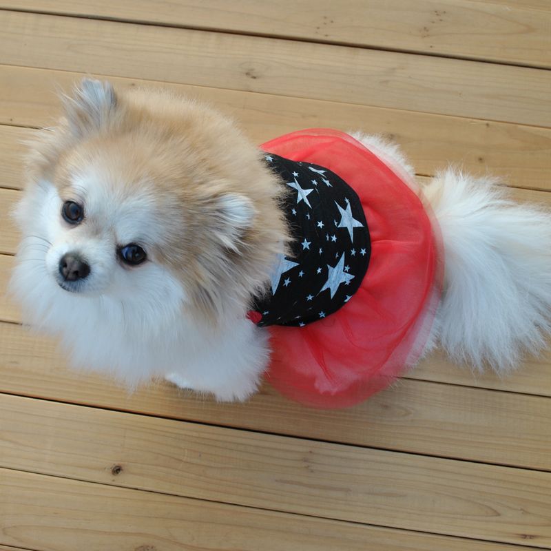 Pet Skirt Puppy Gauze Skirt Dog Clothes 3