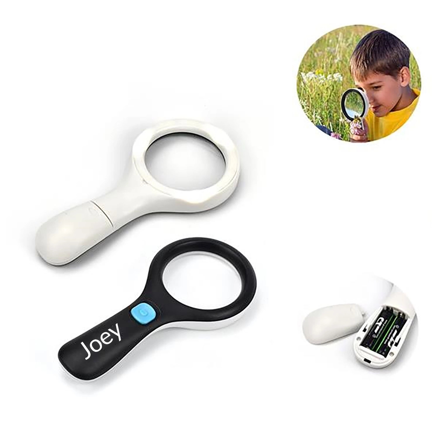 Magnifying Glass With Led Lights Handheld 3