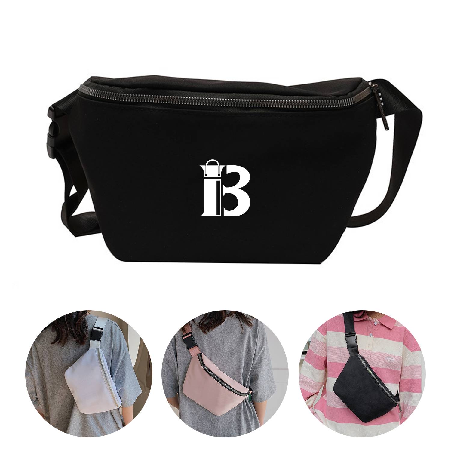 Nylon Crossbody Fanny Pack 2