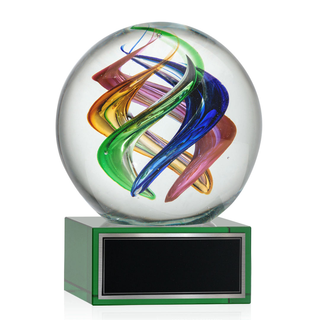 Galileo Award on Hancock Base - Green 10