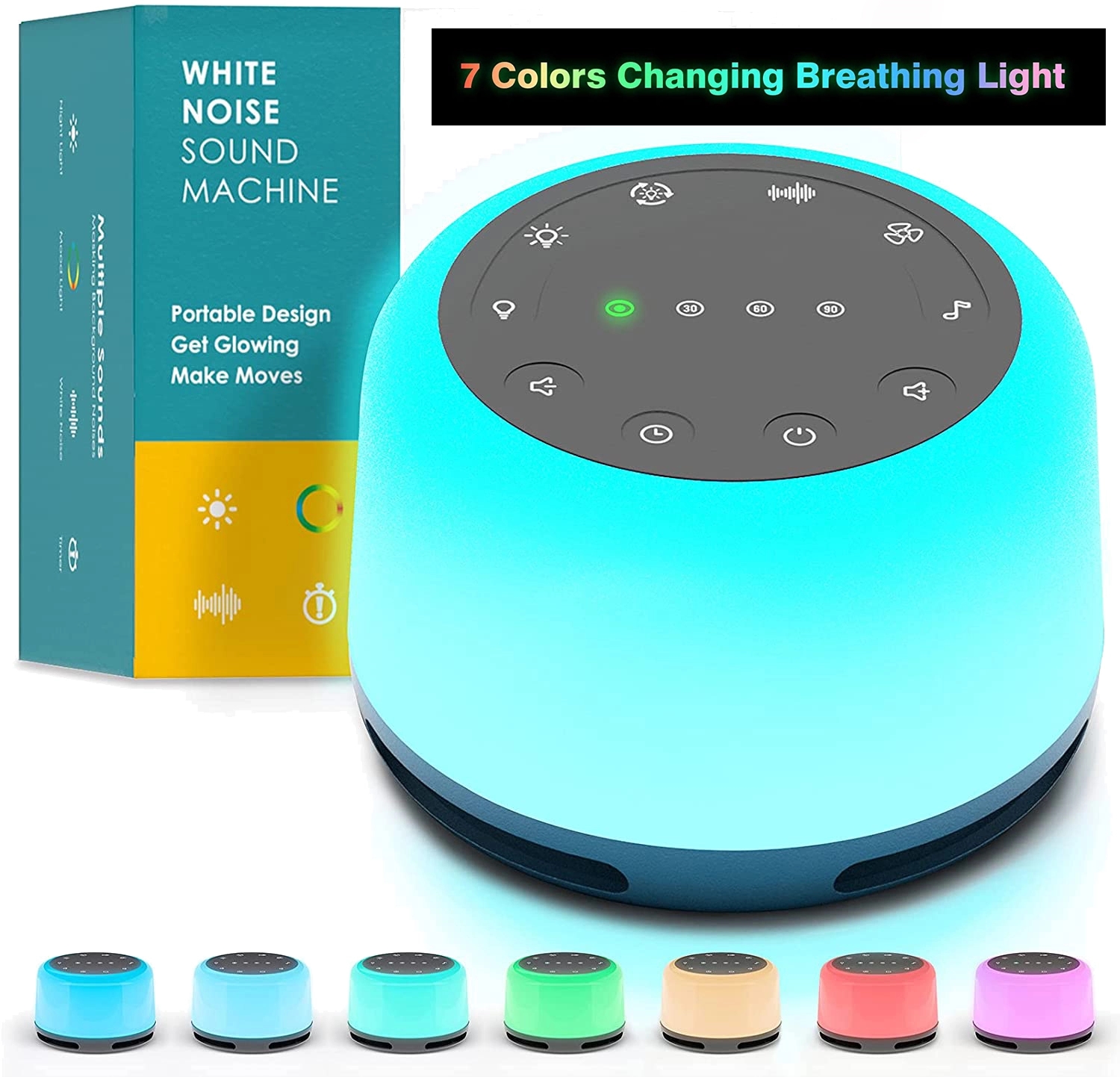 White Noise Sound Machine/Night Light 1