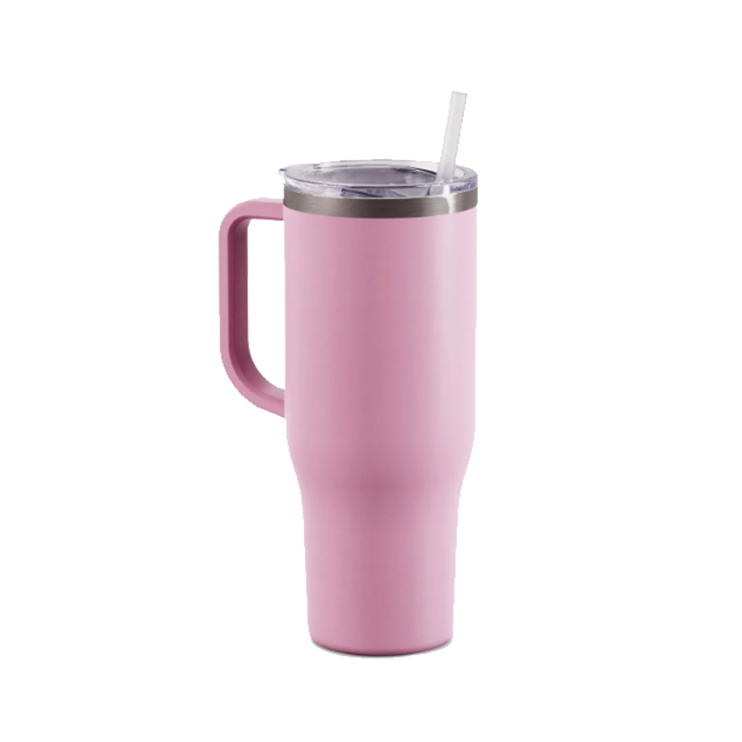 Maars 40 Oz. Stainless Steel Travel Mug - Blush Rose Pink 2