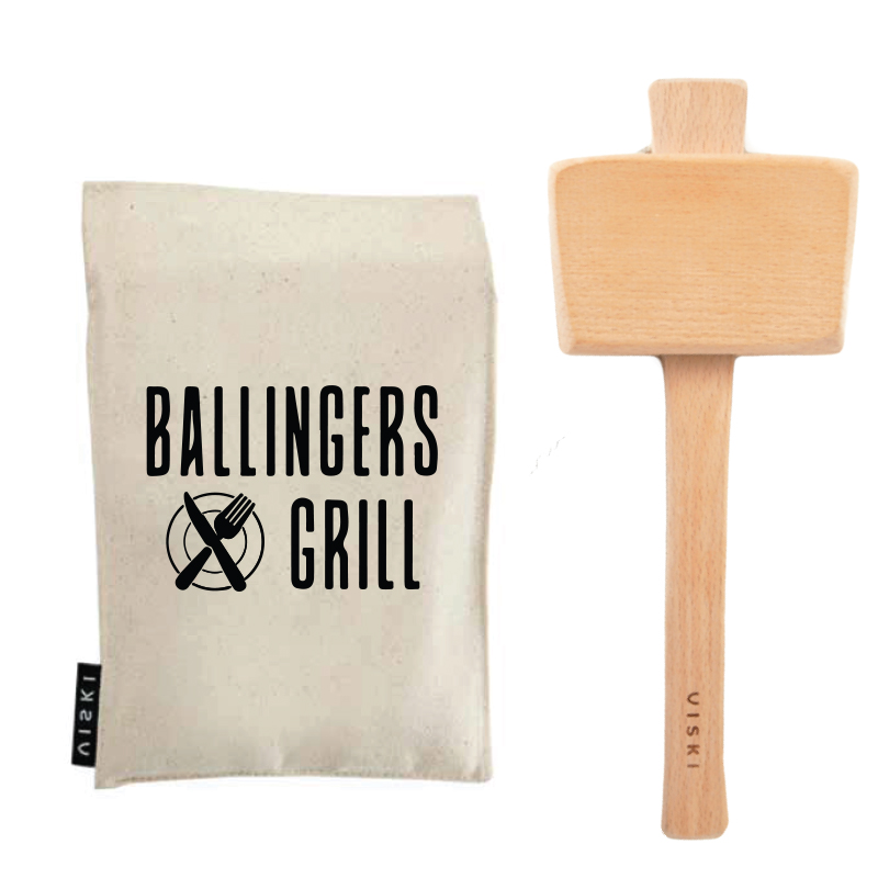 Viski® Lewis Ice Bag and Mallet 1