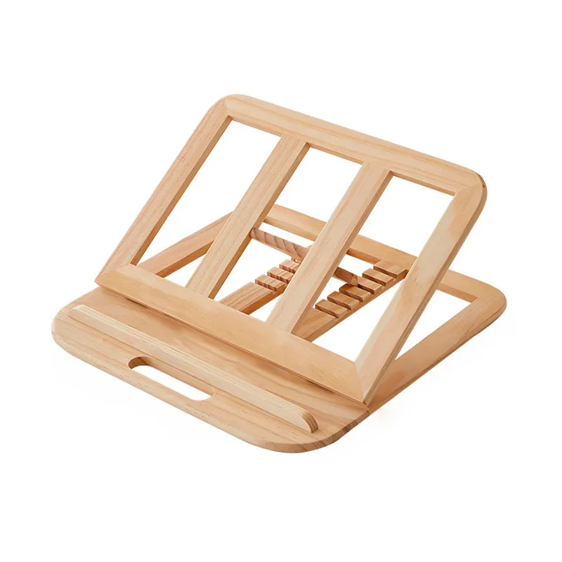 Folding Wooden Laptop Stand 4