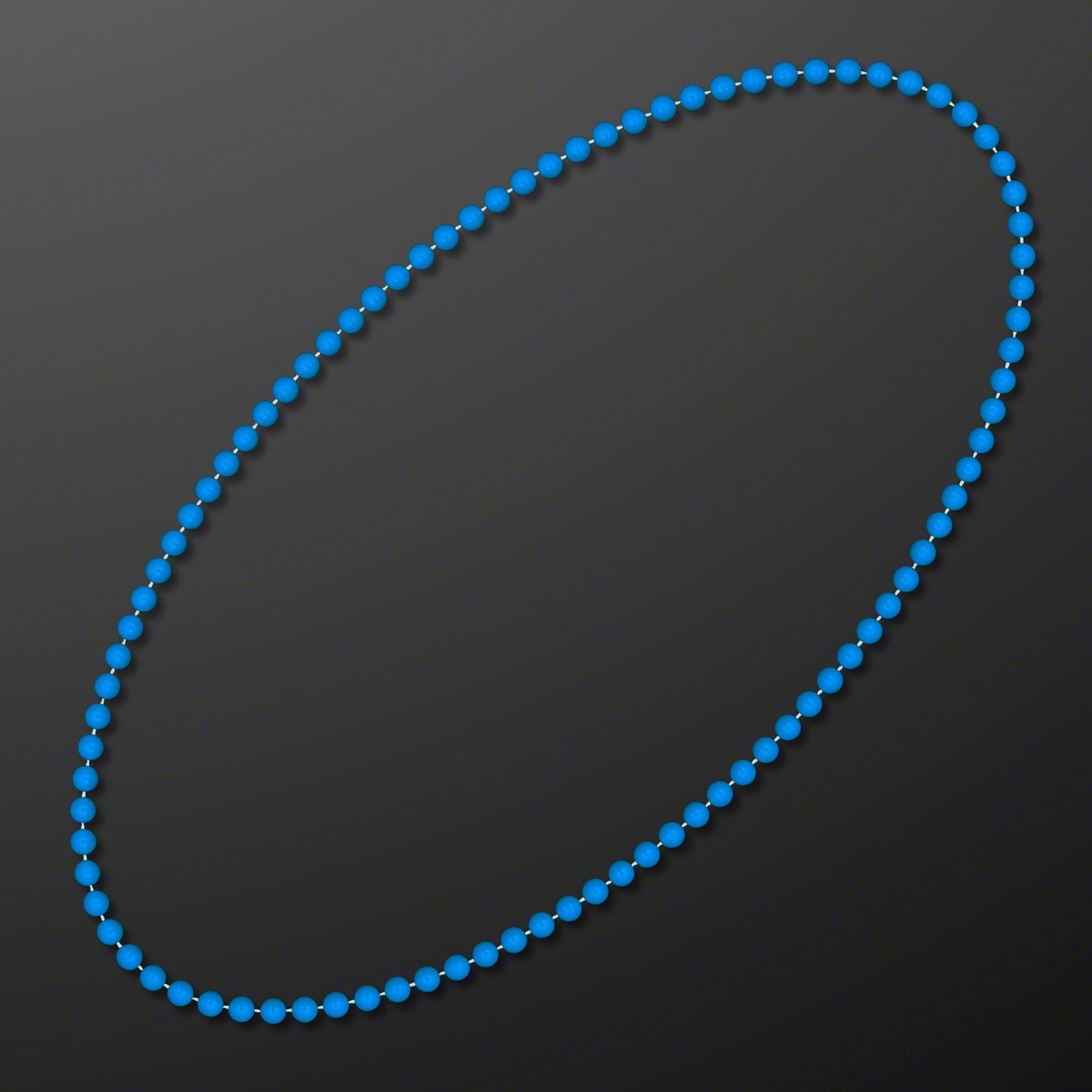 7MM 33" Round Beaded Necklaces 6